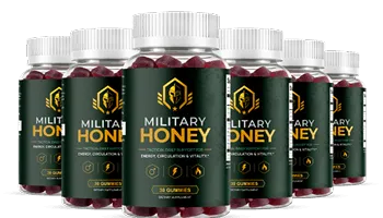 Military Honey™ Men's Daily Energy, Stamina and Vitality Support